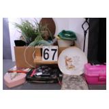 Box W/ Matching Bowls - Waste Can - Cammo Lunch-