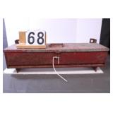 Metal Tool Box For Tractor Or Trailer 28.5' X 6' X