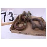 3 Large Clevis