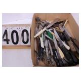 Flat Of Kitchen Knives
