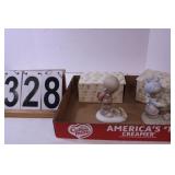 Pair Of Precious Moments Figures Its What's -