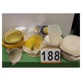 Mixing Bowls ~ Funnels ~ Napkins