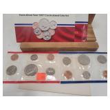 1987 Uncirculated Coin Set Mint Mark P & D