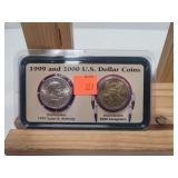 1999 & 2000 Uncirculated Dollar Coins Mint Mark P