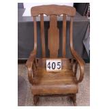 Vintage Wood Rocker
