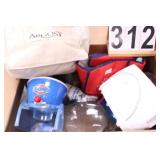 Box W/ Sunbeam Toaster - Glass Cookie Jar -