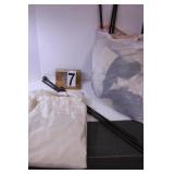 Bag Of Curtains & Curtains Rods