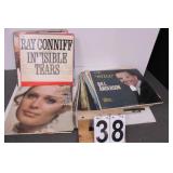 Stack of Records Includes Ray Coniff