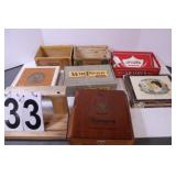7 Cigar Boxes