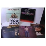 5 LP'S  Includes The Sting