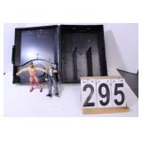 Wrestling Box W/ 2 Wrestling Figures