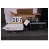 Epson LCD Projector - Sears Radio - Magnavox-