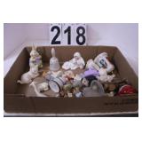 Flat Of Collectibles Includes Bells - Rabbits -