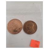 Truman Presidential Coin & Natchez Token