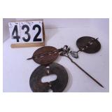 Vintage Stove Dampers