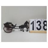Cast Horse and Cart(Replaced Horse) 4.5 X 10