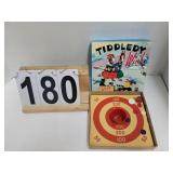 1920 Tiddledy Winks Game Milton Bradley
