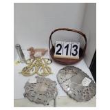 Basket ~ Trivets ~ Duck for Carving ~