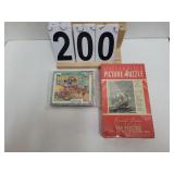 1950 Victory Wood Puzzle (Mice Going to Market) ~