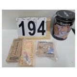 Tin w/ Sports Teasers Games