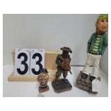 Carver 17th Century Gentleman ~ Old Salt Carving ~