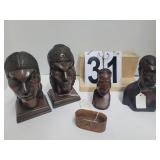 African Carver Art ~ Signed Silva Brazilian