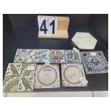 Antique Delft Tile ~ Picture Tile ~ Spanish