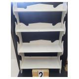 White 4 Shelf Wall Shelf