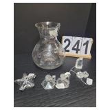 Pair of Free Form Mini Candle Holders ~ Pair of