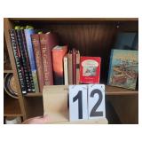 2nd Shelf of Book Case American Heritage Books ~