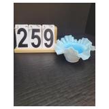 Kanawha Ruffled Edge Hobnailed Bowl 7'