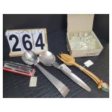 Handelbelt Tea Light Holder ~ 2 Salad Spoons and