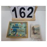 Milton Bradley Tiddledy Winks Game ca 1920 ~