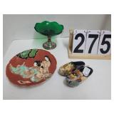 2 Gouda Rosario Shoes ~ Gisha Girl 8' Plate ~