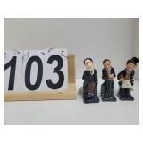 3 Royal Dalton Figures ~ Stiggins ~ Trotty Veck ~