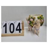 Dresden Center Piece 3 Cherubs 7'