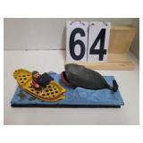 Cast Mechanical Bank Jonah and The Whale