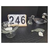 1916 Glass Candy Container ~ Heisey Flared Jam/Jel