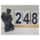 1900 Hand Carved Figure Man Dancing 6' (China)