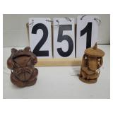 Hand Carved Frog Container ~ Sandalwood Ganesha