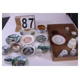 Flat of Small Tea Cups & Plates