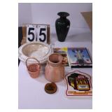 Box of Glassware w/ Bowls ~ Rice -a- Roni Trivet