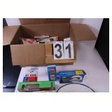 Box w/ Travel Iron ~ Light Up Screwdriver ~