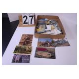 Flat of Post Cards Includes Pigs