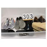 Tub of Shoes w/ Sketchers ~ Dockers Sizes