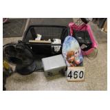 Pink Step Stool - Fan - Shoes - Blue Tooth Speaker