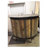 Wood Outdoor Bar 44" T X 72" W x 36"