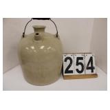 Crock Jug W/ Handle And Spout Does Have A -