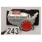 Metal Coast To Coast Clock Frame 17" T X 24"