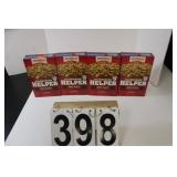 4 Boxes Hamburger Helper Exp 8/30/24 Beef Flavor